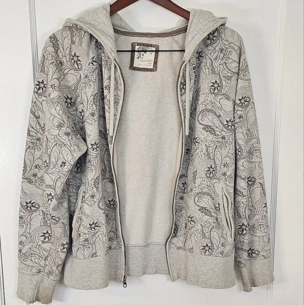 Rare Psychedelic Floral Hoodie - Picture 5 of 12